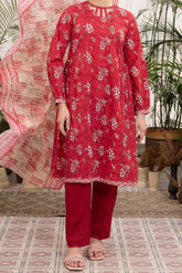 NUSL3322 Printed Lawn Suit - Unstitched 3Pc